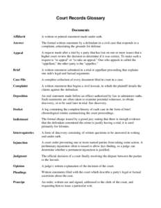 Court Records Glossary.doc