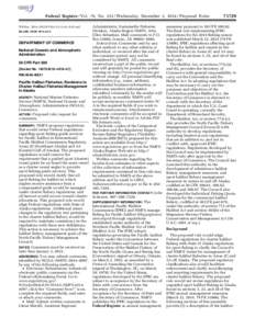 Federal Register / Vol. 79, No[removed]Wednesday, December 3, [removed]Proposed Rules [FR Doc. 2014–28229 Filed 12–2–14; 8:45 am] BILLING CODE 3510–22–C DEPARTMENT OF COMMERCE National Oceanic and Atmospheric