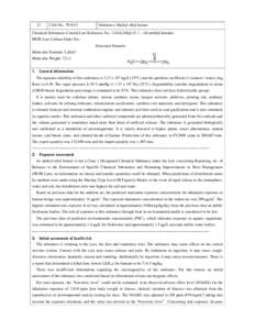 Health / Median lethal dose / Exposure assessment / Toxicity / Acute toxicity / Reference dose / Dental amalgam controversy / Toxicology / Medicine / Environmental science