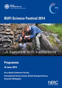 BUFI  BUFI Science Festival 2014 A doctorate with a difference Programme