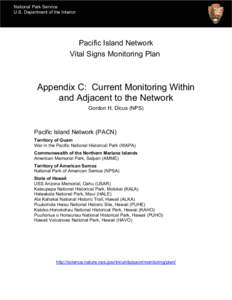 National Park Service U.S. Department of the Interior Pacific Island Network Vital Signs Monitoring Plan