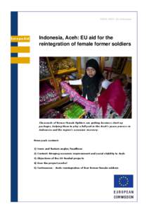 Free Aceh Movement / New Order / Aceh / Indian Ocean earthquake and tsunami / Aceh Monitoring Mission / Hasan di Tiro / Asia / Indonesia / Acehnese people