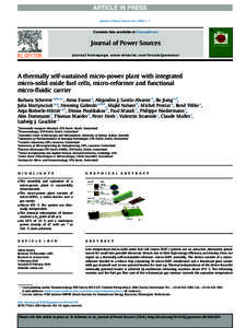 Journal of Power Sources xxx[removed]1e7  Contents lists available at ScienceDirect Journal of Power Sources journal homepage: www.elsevier.com/locate/jpowsour