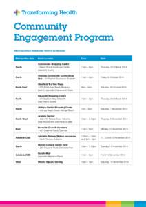 SA Mental Health Training Centre Enrolment Form