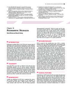 V CHRONIC PAIN: NONCANCER PAIN[removed]North RB, Kidd DH, Piantadosi S, Carson BS. Percutaneous retrogasserian glycerol rhizotomy: Predictors of success and failure in treatment of trigeminal neuralgia. J Neurosurg 1990;