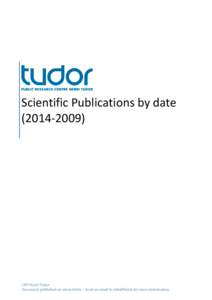 Scientific Publications by date[removed])