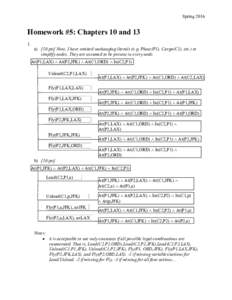 SpringHomework #5: Chapters 10 anda) [10 pts] Note, I have omitted unchanging literals (e.g. Plane(P1), Cargo(C1), etc.) to simplify nodes. They are assumed to be present in every node.