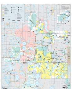 White Earth State Forest Map