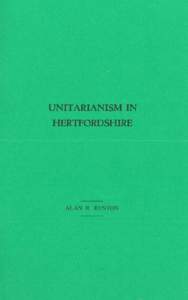 UWARIANISM IN HERTFORDSHIRE by ALAN R. RUSTON