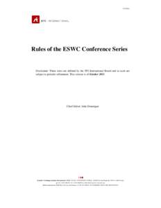 Microsoft Word - Rules_of_ESWC_conference_series_October2011