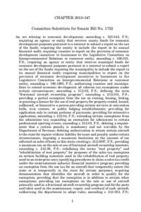 CHAPTER[removed]Committee Substitute for Senate Bill No[removed]An act relating to economic development; amending s[removed], F.S.; requiring an agency or entity that receives county funds for economic development purpose