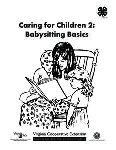 18 USC 707  Caring for Children 2: Babysitting Basics  Project Advisors