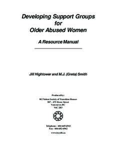 Violence against women / Abuse / Sociology / Ageism / Aging / Child abuse / Gender role / Violence / Child sexual abuse / Behavior / Family therapy / Ethics