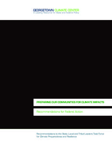 Emergency management / Management / Government / Adaptation to global warming / Safety / Climate Change Science Program / Council on Environmental Quality / Environmental policy in the United States / Executive Office of the President of the United States