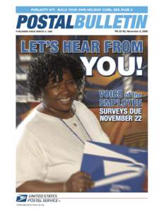 Postal Bulletin[removed]November 9, 2006