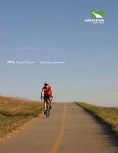 Rail trail / Trail / Transport / Land transport / Rails-to-Trails Conservancy