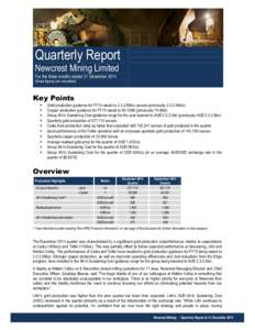 Microsoft Word - December 2014 Quarterly Results_Final
