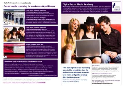 Microsoft Word - Prospectus - Digital Social Media Academy prospectus - General - all year 1.1.doc