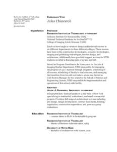 Rochester /  New York / Bachelor of Architecture / PEN-International / Alan Hurwitz / New York / National Technical Institute for the Deaf / Rochester Institute of Technology