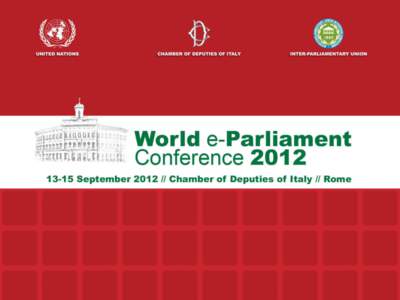 THE EUSC INITIATIVE ON COMMON OPEN STANDARDS AND THE ROLE OF IPEX Italian Chamber of Deputies Enrico Seta