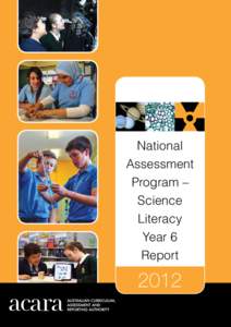 National Assessment Program – Science Literacy Year 6