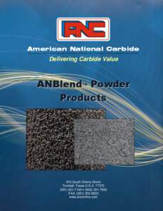 American National Carbide _____________________________________________________________________________________________________________________________ ____________________________________________________________________