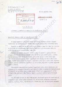 Zpráva o činnosti 3. oddělení 2. odboru S-StB Plzeň za rok 1968, 