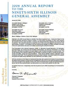 2008 Annual Report of the Illinois Courts - Administrative Summary