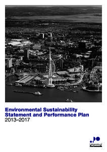 Environmental Sustainability Statement and Performance Plan 2013–2017 	 Document title