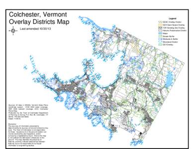 Colchester, Vermont Overlay Districts Map 4  Last amended[removed]