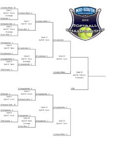 MSC Softball Tournament 2013.xlsx