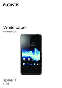 White paper September 2012