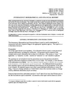 OMB No. for FDIC[removed]OMB No. for FRB[removed]OMB No. for OCC[removed]OMB Nos. for OTS[removed], -0015, -0047 Expiration Date: [removed]