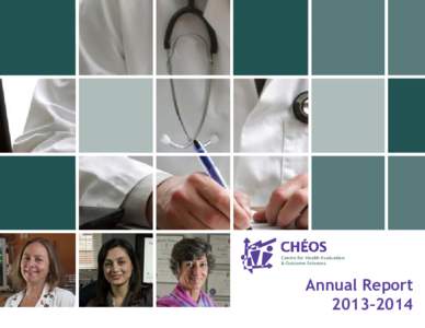 Centre for Health Evaluation & Outcome Sciences Annual Report 2013–2014