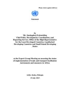 Microsoft Word - REV OHRLLS statement to EGM Addis Ababa July 15.doc