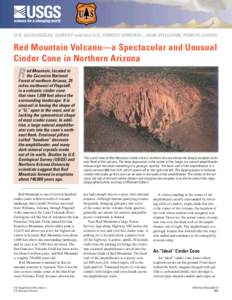 Cascade Volcanoes / Lassen Volcanic National Park / Red Mountain / Cinder cone / Cinder / Volcanic cone / Cone / San Francisco volcanic field / S P Crater / Geology / Volcanology / Volcanism