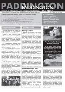 Paddington Society Newsletter_July.indd