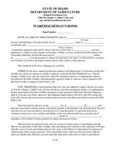 Microsoft Word - Warehouseman's Bond Form[removed]doc