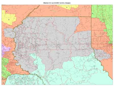 District 13: Act[removed]1st E.S. (Senate)  S Satsuma Rd Hwy 1054 Ln