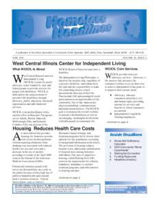 A publication of the Illinois Association of Community Action Agencies, 3435 Liberty Drive, Springfield, Illinois[removed][removed]JUNE 2010 VOLUME 20, ISSUE 6