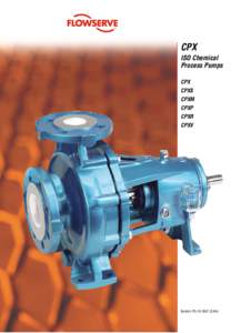 Pump Division  CPX ISO Chemical Process Pumps CPX