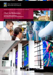 Melanoma / Queensland Institute of Medical Research / Academia / Education / Australian Cancer Research Foundation / Australia / Association of Commonwealth Universities / Coalition of Urban and Metropolitan Universities / University of Western Australia