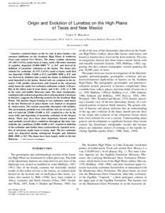 QUATERNARY RESEARCH ARTICLE NO. 47, 54–QR961872