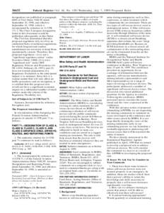 [removed]Federal Register / Vol. 64, No[removed]Wednesday, July 7, [removed]Proposed Rules designations are published in paragraph 6005 of FAA Order 7400.9F dated