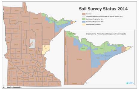 Soil Survey Status[removed]th Lake of  Kittson