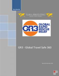 Worldwide  GR3 - Global Travel Safe 360 Revised 26 September 2013