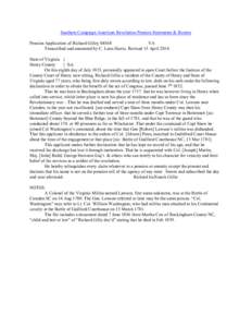 Battle of Camden / William Washington / Military personnel / History of the Southern United States / Years in the United States / Robert Lawson / United States / South Carolina in the American Revolution / Battle of Guilford Court House