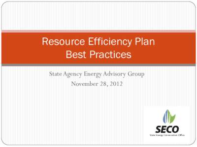State Facility Utility Management Program Best Practices