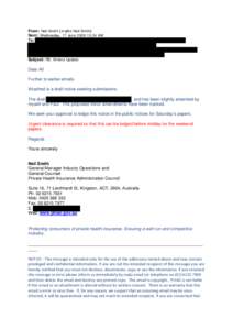 From: Neil Smith [mailto:Neil Smith] Sent: Wednesday, 17 June[removed]:24 AM To: Subject: RE: Athens Update