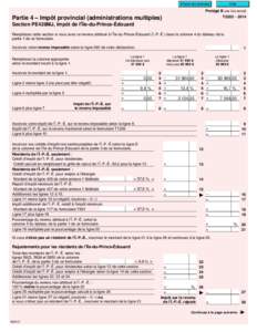 Effacer les données  Aide Protégé B une fois rempli T2203 – 2014